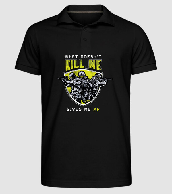 Gamer xp model negru pe tricou