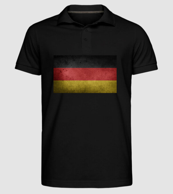 GERMANY model negru pe tricou