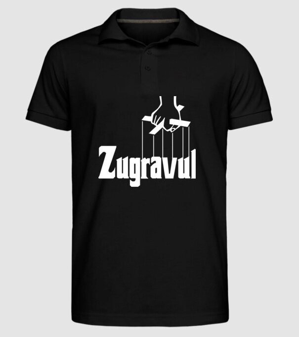 Zugravul model negru pe tricou
