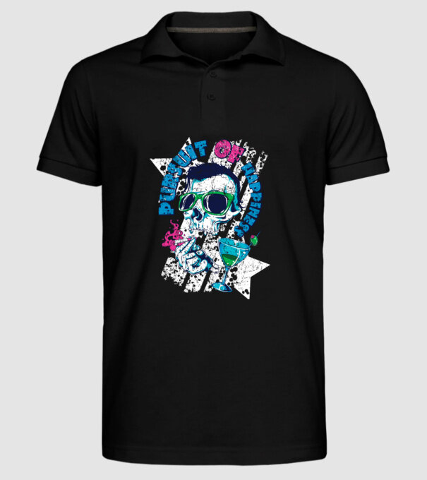 Graffiti model negru pe tricou