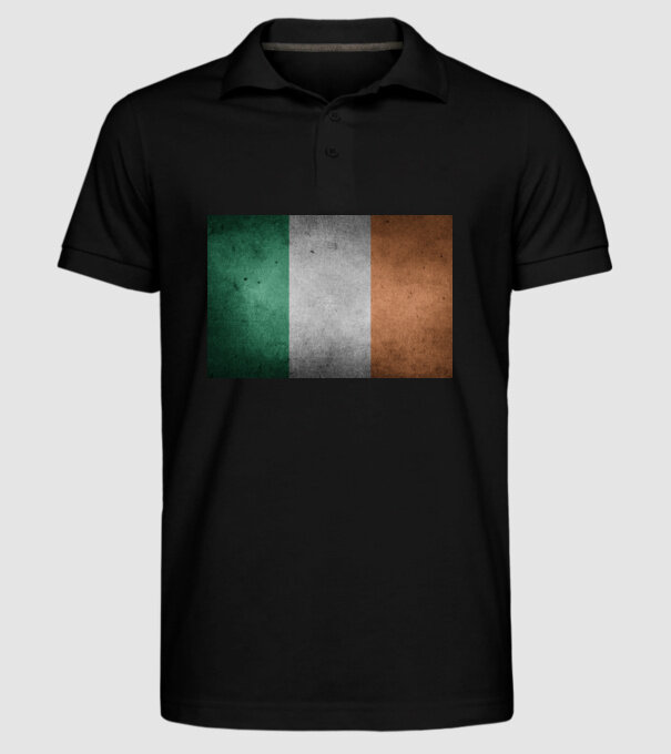 IRELAND model negru pe tricou