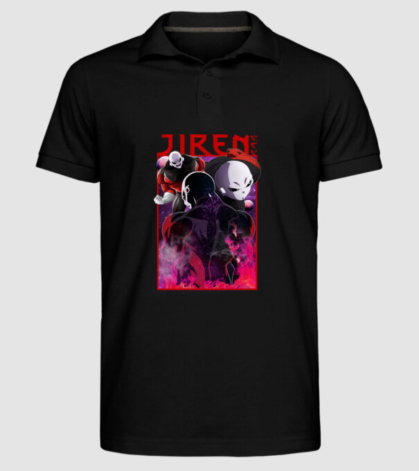 jiren dragonball model negru pe tricou