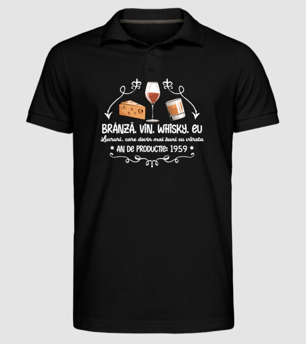 Lucruri, care devin mai buni cu vârsta 1959 65 de ani model negru pe tricou
