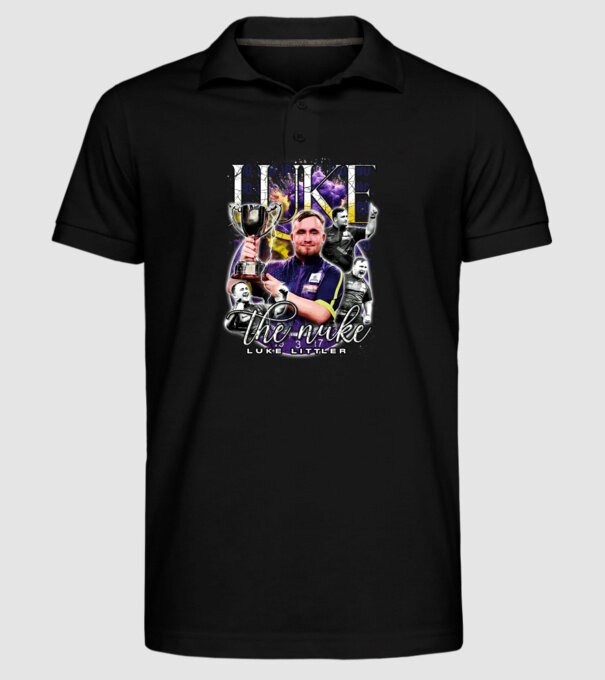 Luke the nuke model negru pe tricou