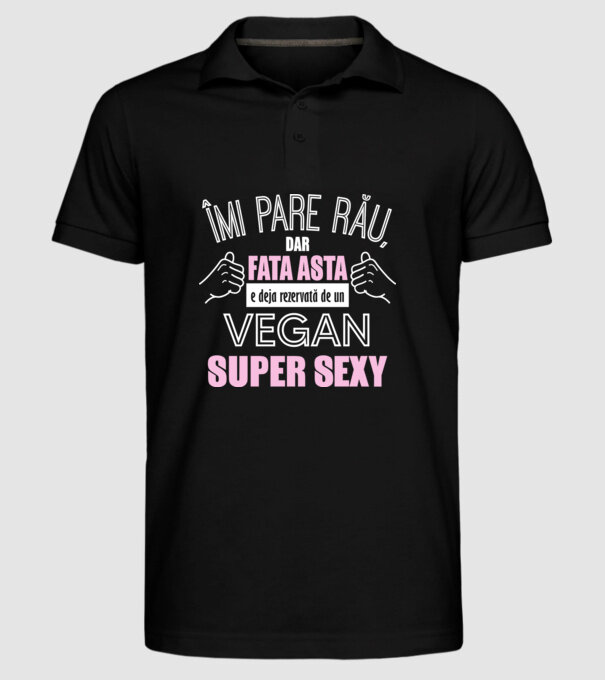 mi pare rău, dar fata asta e deja rezervată de un vegan super sexy model negru pe tricou