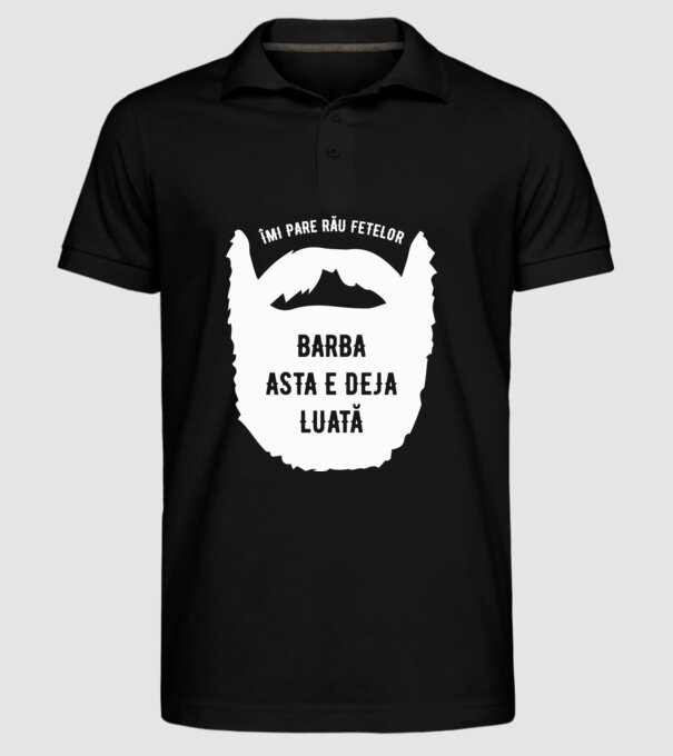 îmi pare rău fetelor, barba asta e deja luată model negru pe tricou
