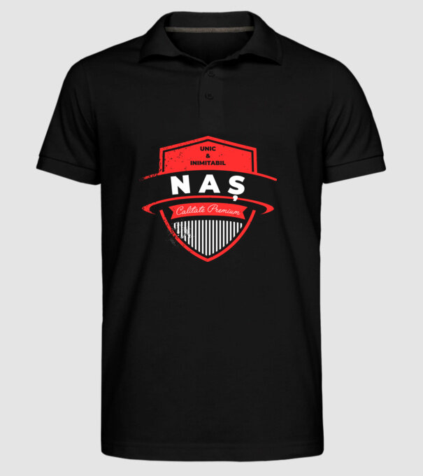 naș unic & inimitabil - calitate premium model negru pe tricou