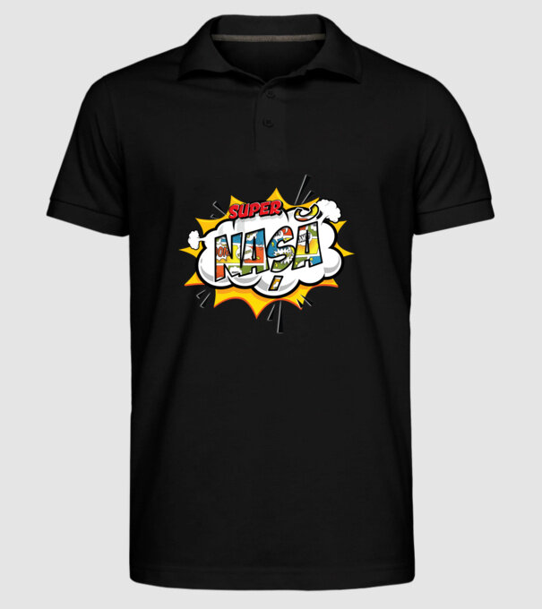 Nașă model negru pe tricou
