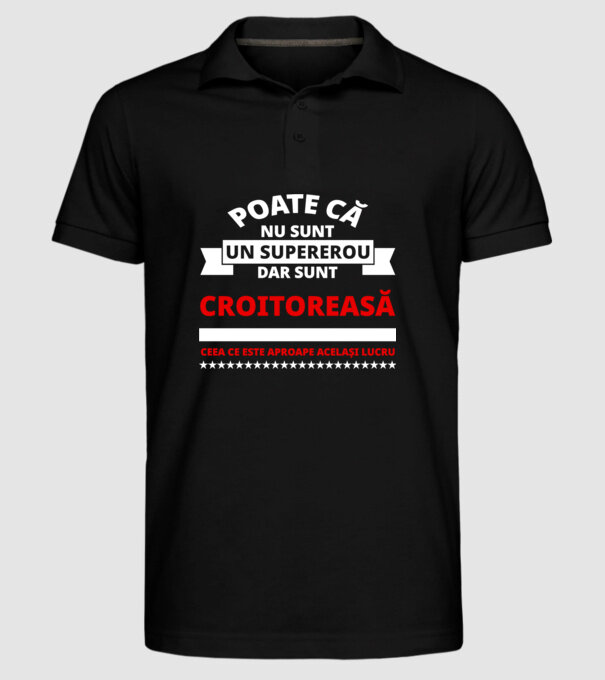poate că nu sunt un supererou, dar sunt croitoreasă, ceea ce este aproape același lucru model negru pe tricou
