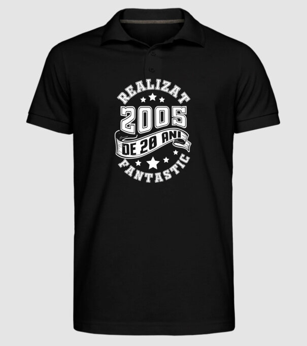 Realizat de fantastic - 2005 model negru pe tricou