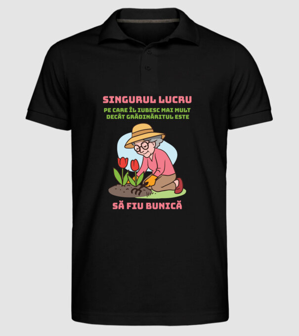 Singurul lucru model negru pe tricou