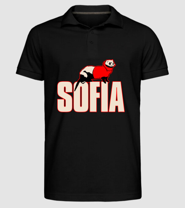 sofia la casa de papel model negru pe tricou