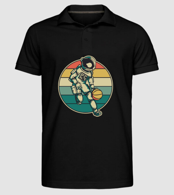 SpaceBall model negru pe tricou