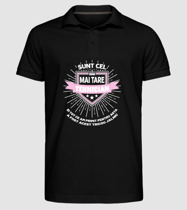 Sunt cel mai tare tehnician de unghii și tot ce am primit pentru asta a fost acest tricou jalnic model negru pe tricou