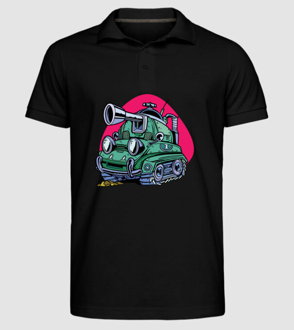 Tancuri model negru pe tricou