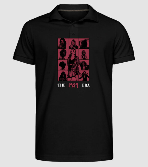 Taylor Swift ERAS red model negru pe tricou