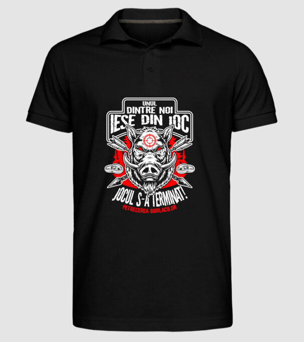 Unul dintre noi iese din joc - jocul s-a terminat - petrecerea burlacilor model negru pe tricou