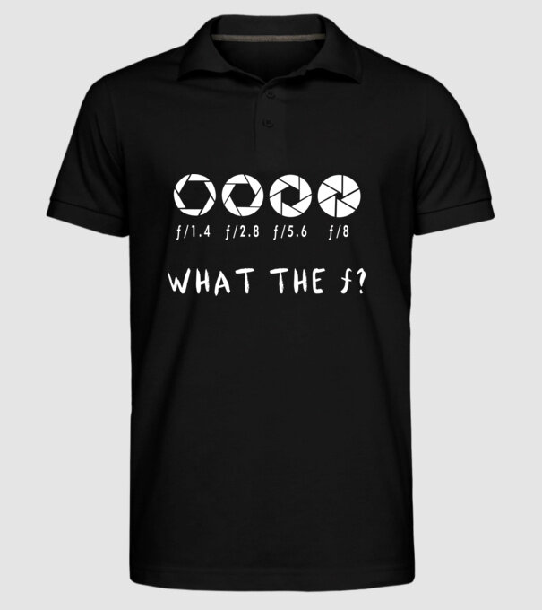 what the f model negru pe tricou