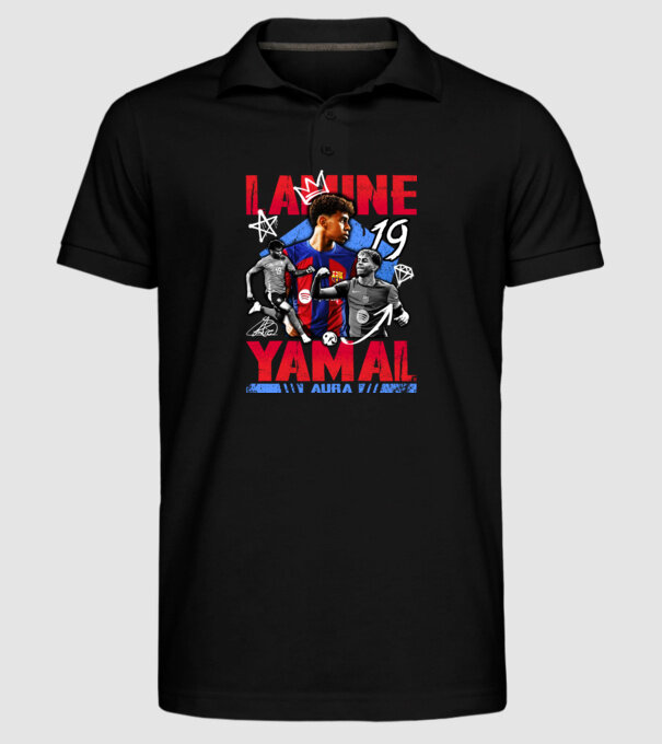 Yamal tribute model negru pe tricou