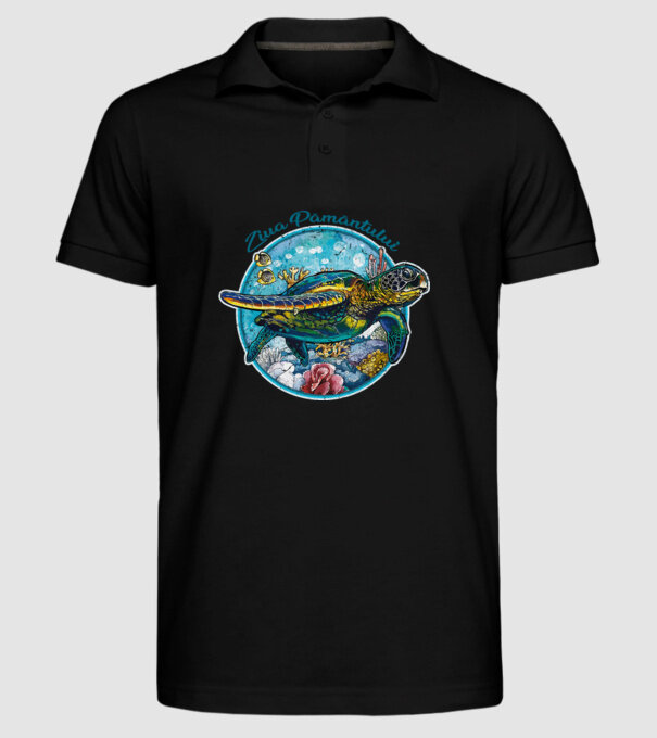 Ziua Pământului model negru pe tricou