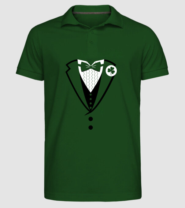 Lep Suit model verde închis pe tricou