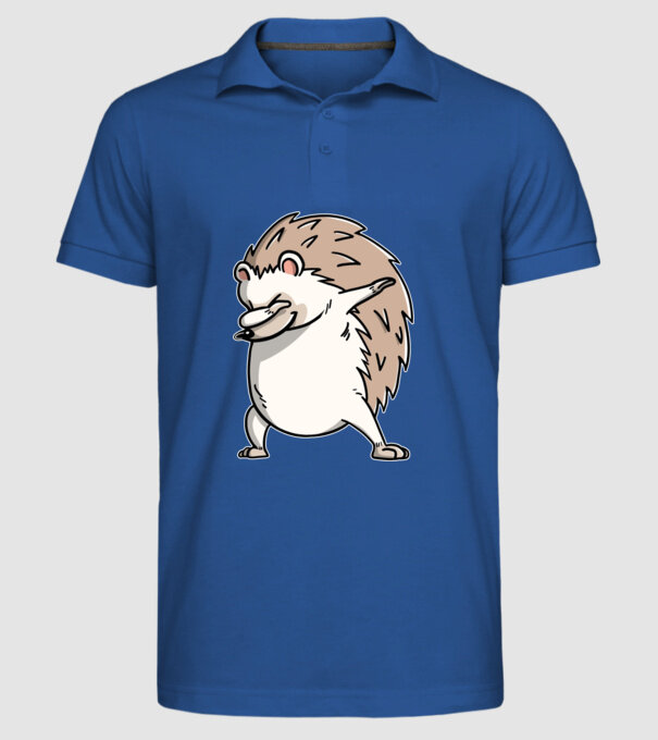 Arici DAB model albastru regal pe tricou