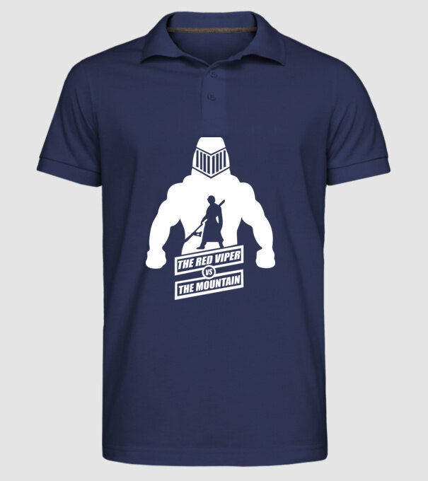 Muntele model albastru închis pe tricou