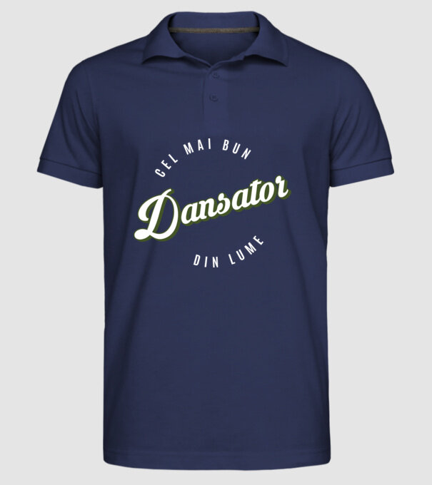 Cel mai bun Dansator din lume model albastru închis pe tricou