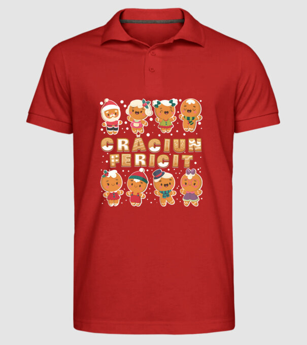 crăciun Fericit model roșu pe tricou