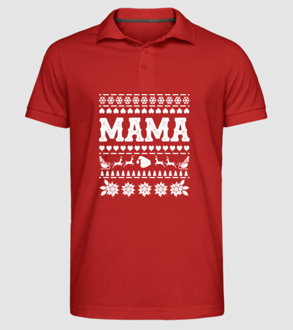 mama model roșu pe tricou