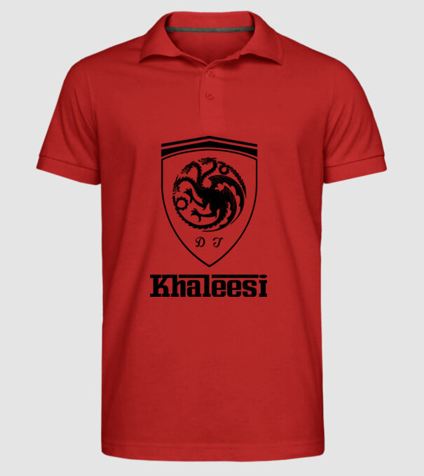 The Khaleesi Ferrari model roșu pe tricou