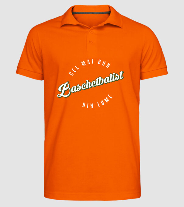 Cel mai bun Baschetbalist din lume model portocaliu pe tricou