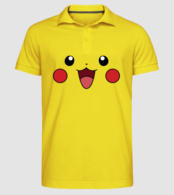 Pikachu model galben pe tricou