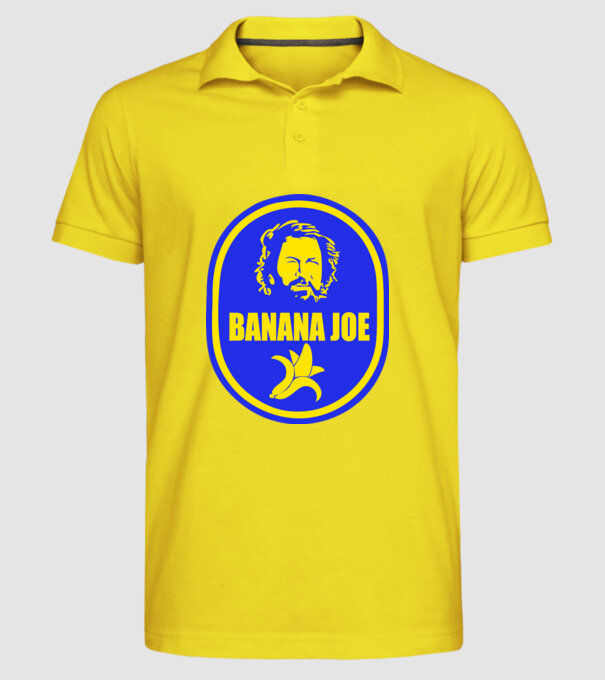 Banana Joe model galben pe tricou