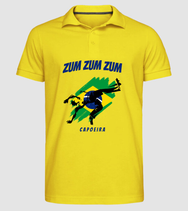 ZUM ZUM ZUM model galben pe tricou