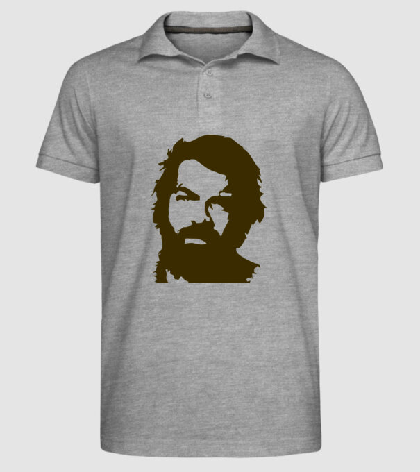bud spencer model gri pe tricou