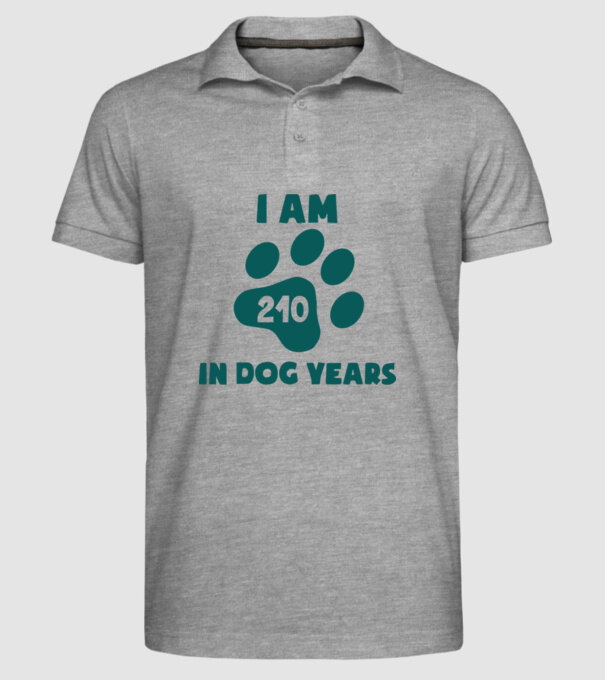 Dog Year - 210 model gri pe tricou