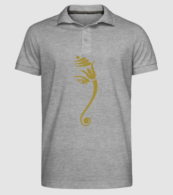 ganesha model gri pe tricou