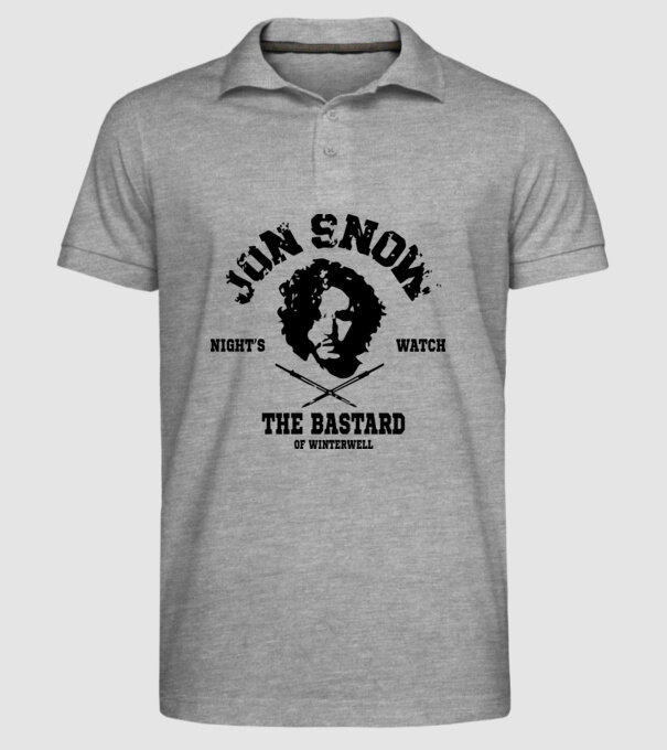 'Jon Snow Night''s Watch' model gri pe tricou