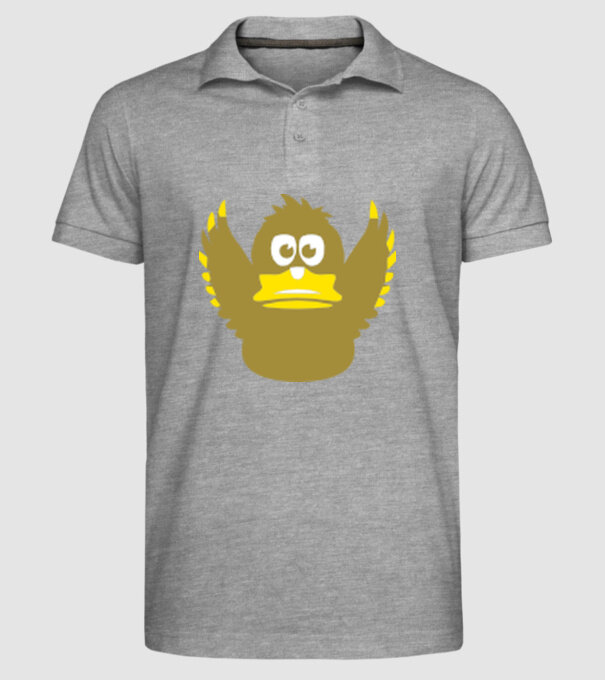 Rață model gri pe tricou