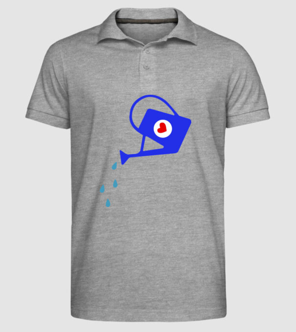 Cană de stropit model gri pe tricou