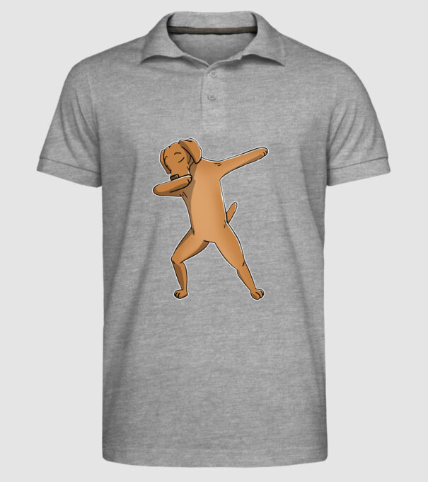 Vișlă DAB model gri pe tricou