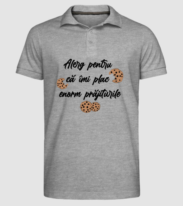 Alerg pentru că îmi plac enorm prăjiturile model gri pe tricou