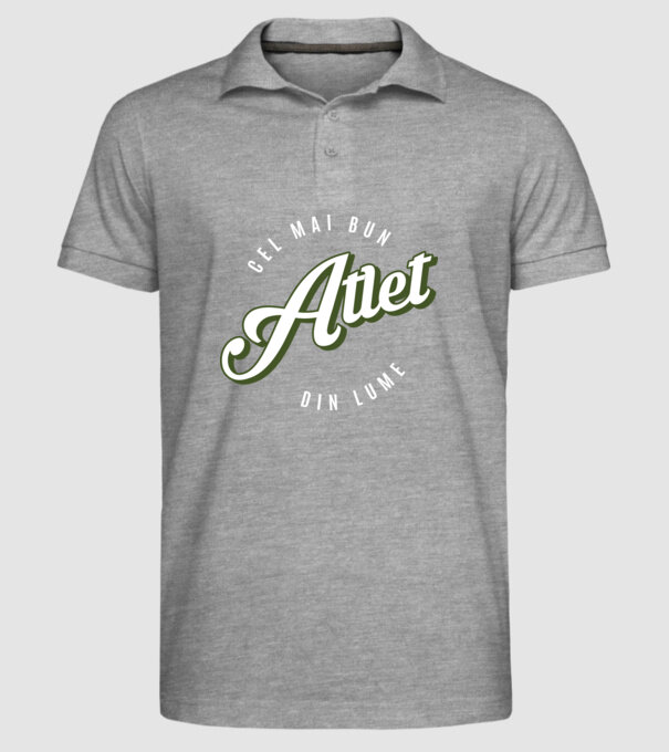 Cel mai bun Atlet din lume model gri pe tricou