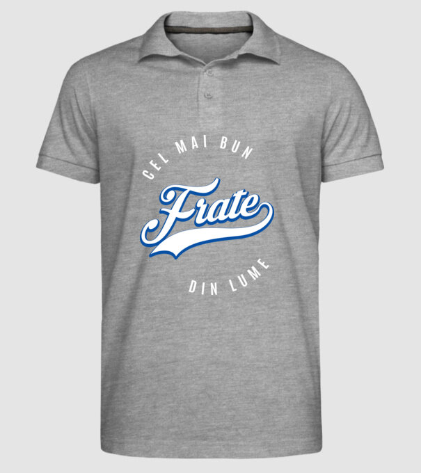 Cel mai bun FRATE din lume / Cea mai bună SORĂ din lume model gri pe tricou