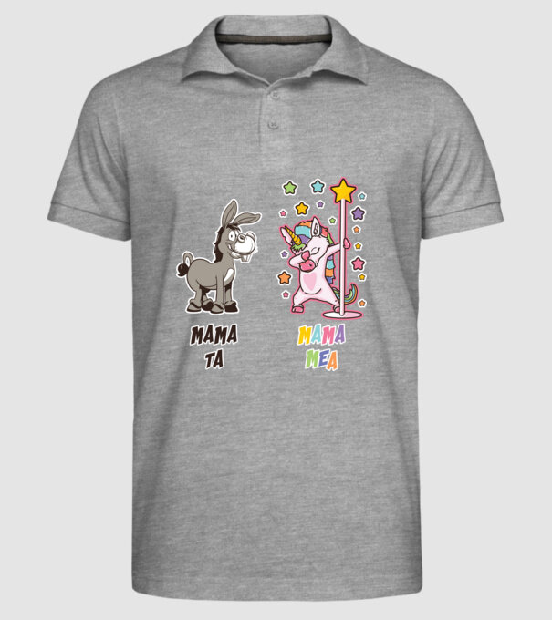 mama ta - mama mea model gri pe tricou
