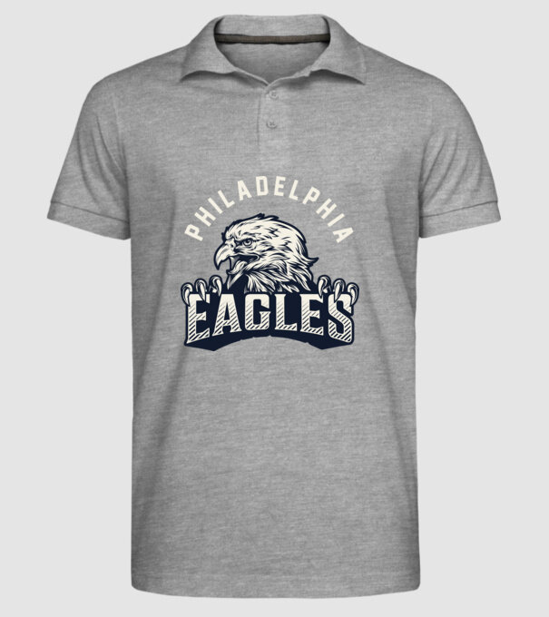 Philadelphia Eagles model gri pe tricou