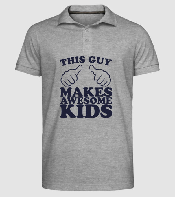 this guy makes awesome kids model gri pe tricou
