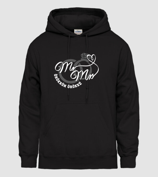 pentru totdeauna model negru pe tricou