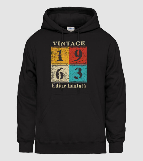 1963 - Ediție limitată model negru pe tricou